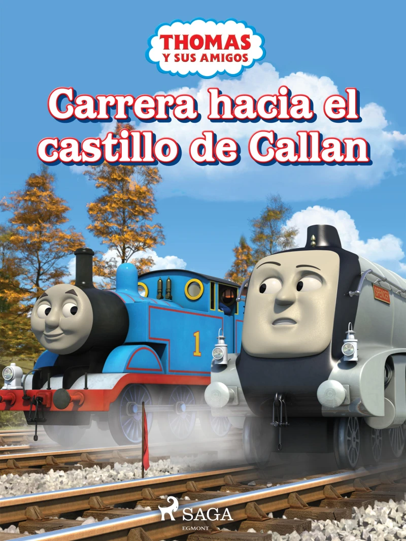 Portada: Thomas y sus amigos – Carrera hacia el castillo de Callan