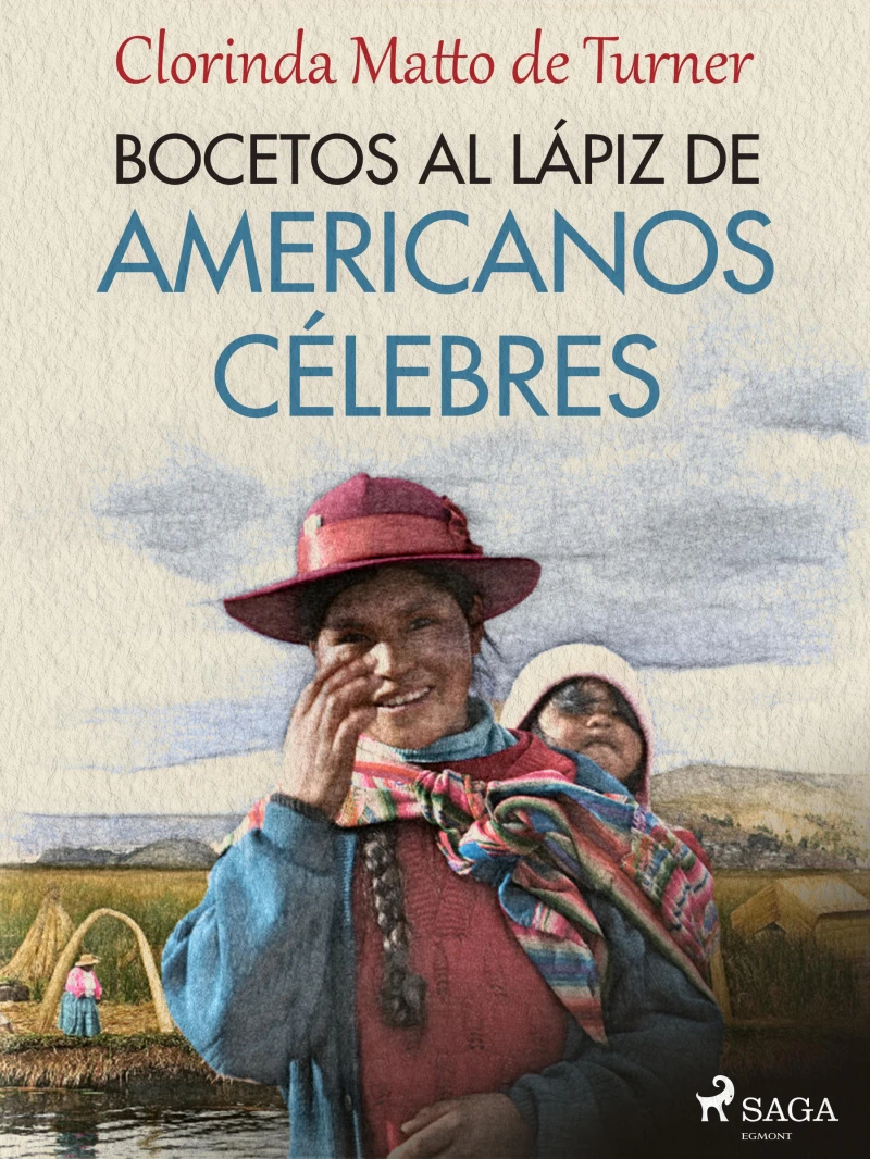 Portada: Bocetos al lápiz de americanos célebres