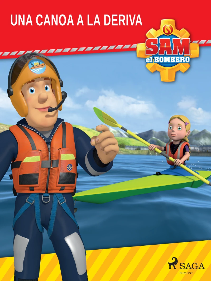 Portada: Sam el Bombero - Una canoa a la deriva