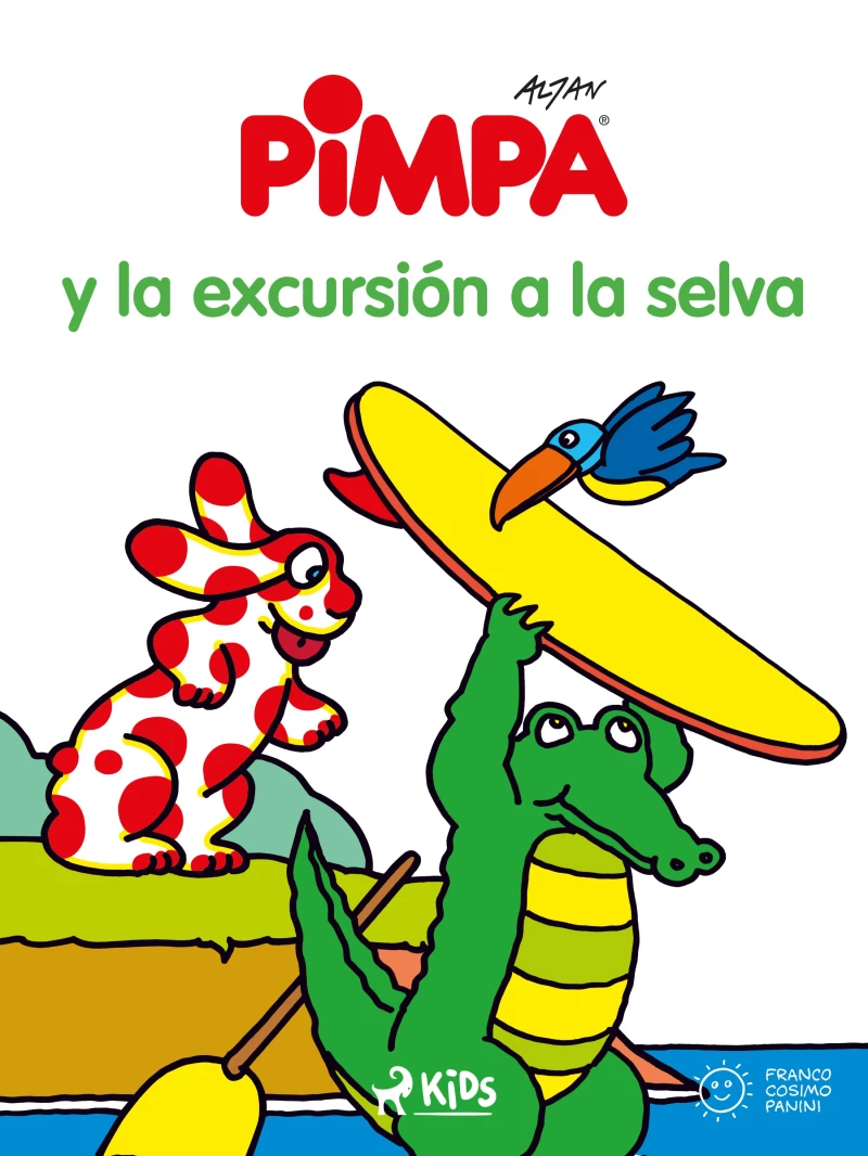 Portada: Pimpa - Pimpa y la excursión a la selva