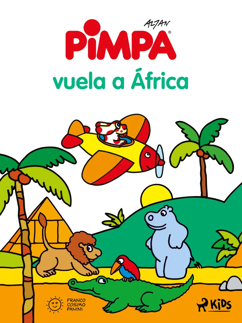Portada: Pimpa - Pimpa vuela a África
