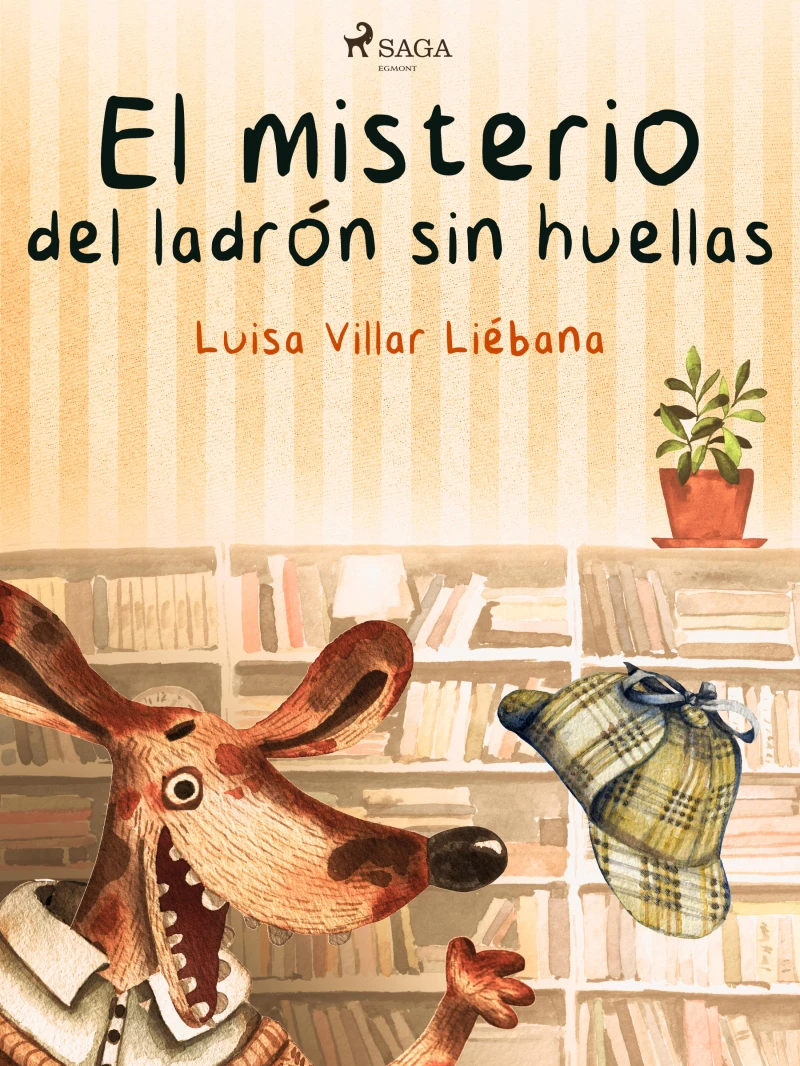 Portada: El misterio del ladrón sin huellas