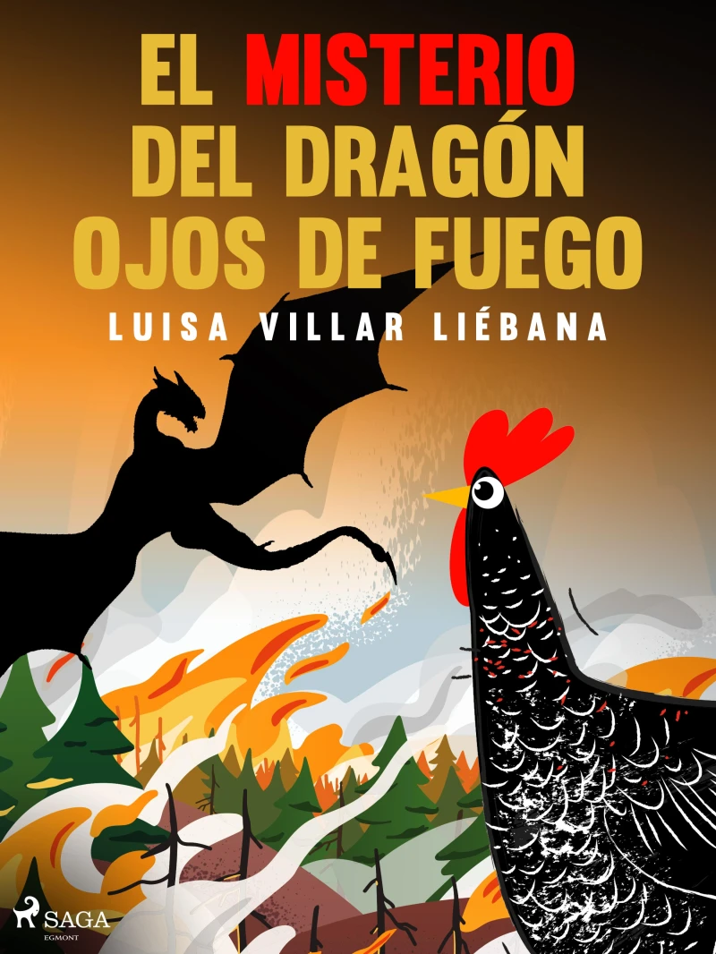 Portada: El misterio del dragón ojos de fuego