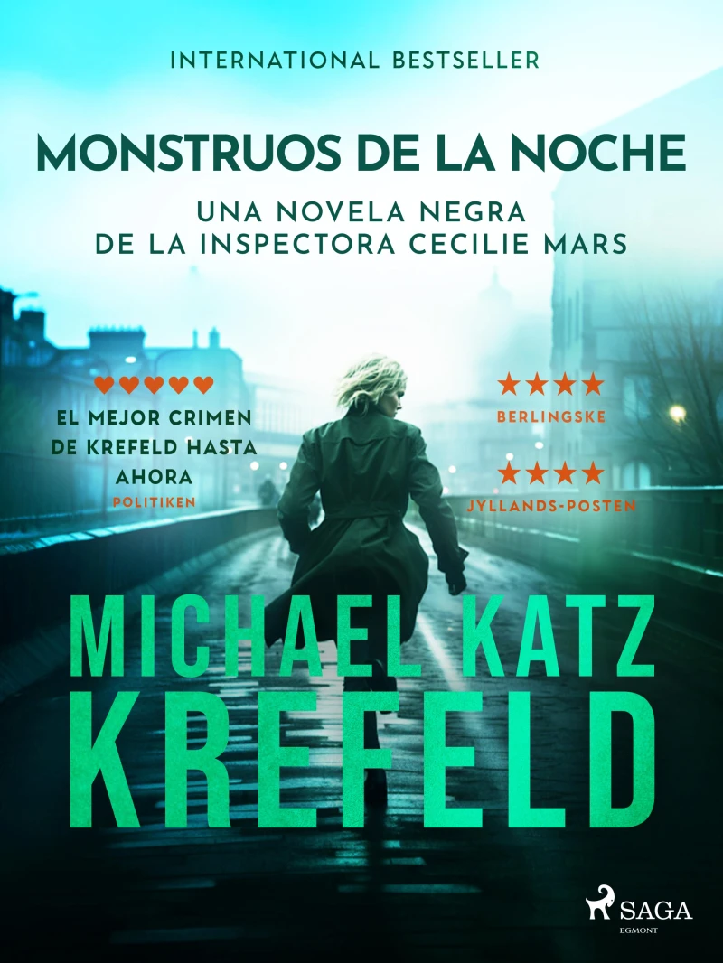 Portada: Monstruos de la noche - Una novela negra de la inspectora Cecilie Mars 2