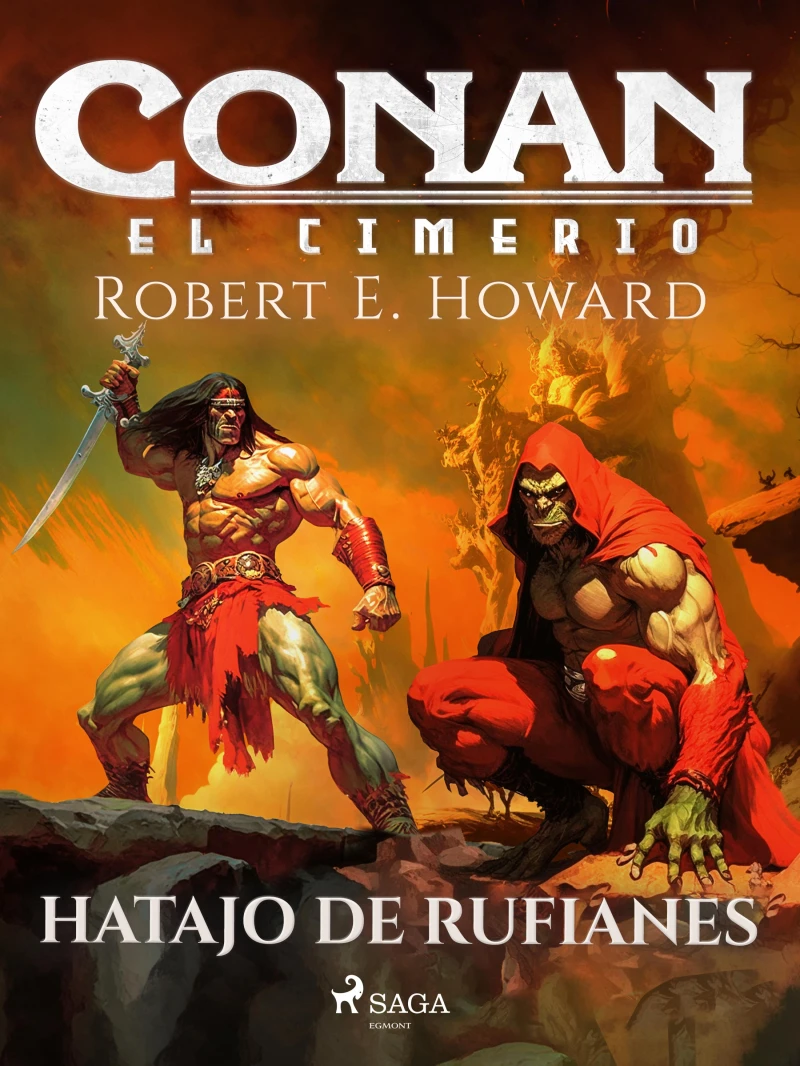 Portada: Conan el cimerio - Hatajo de rufianes