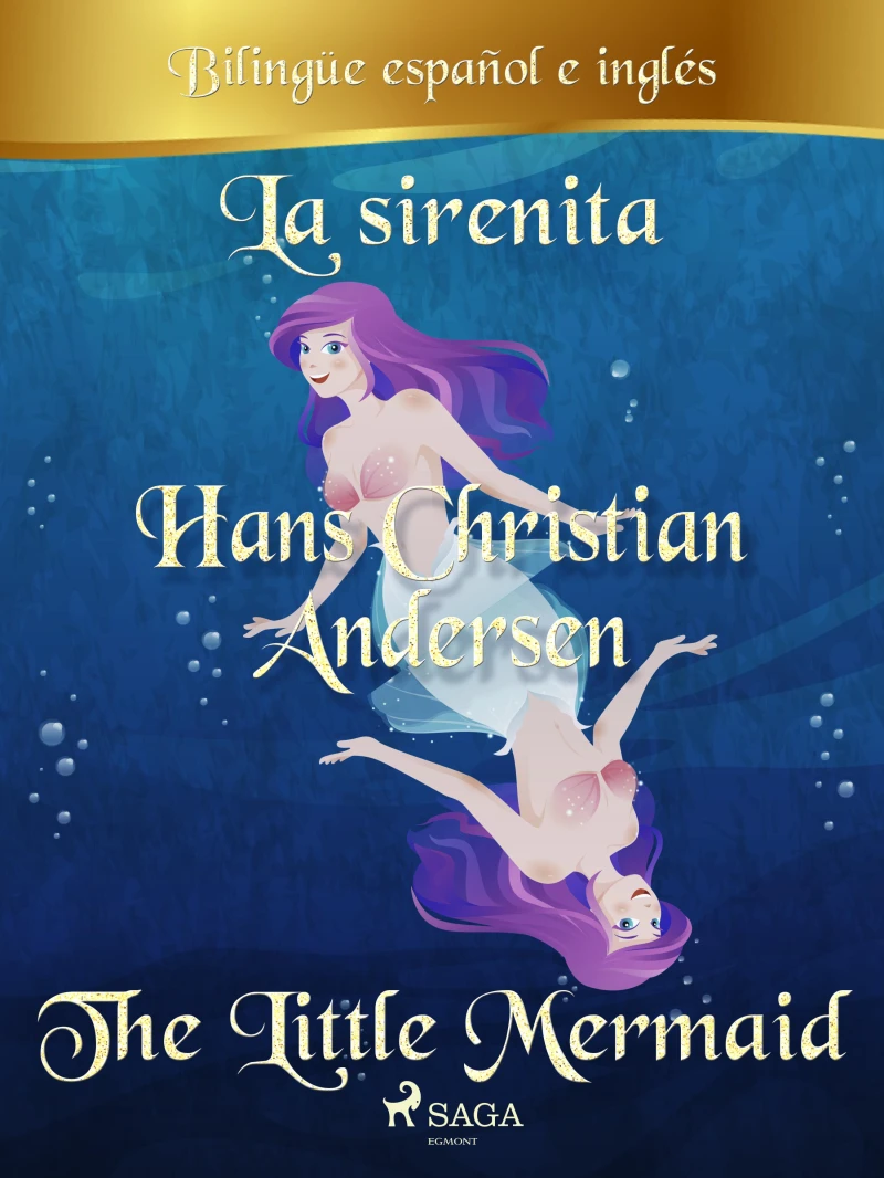 Portada: La sirenita (Bilingüe español/inglés)