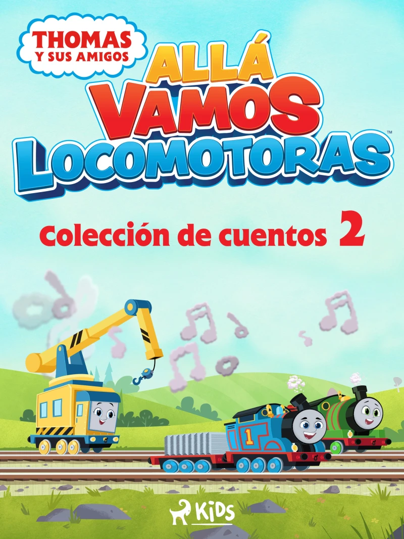 Portada: Thomas y sus amigos - Allá vamos locomotoras - Colección de cuentos 2