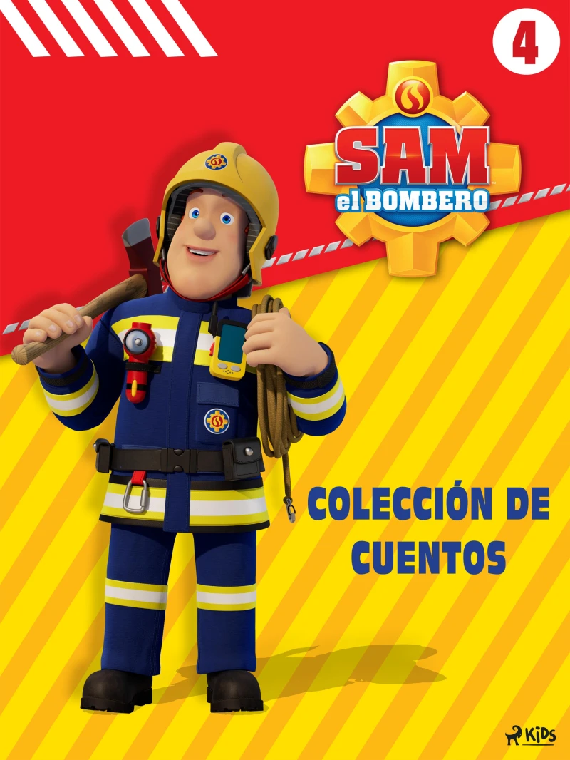 Portada: Sam el Bombero - Colección de cuentos 4