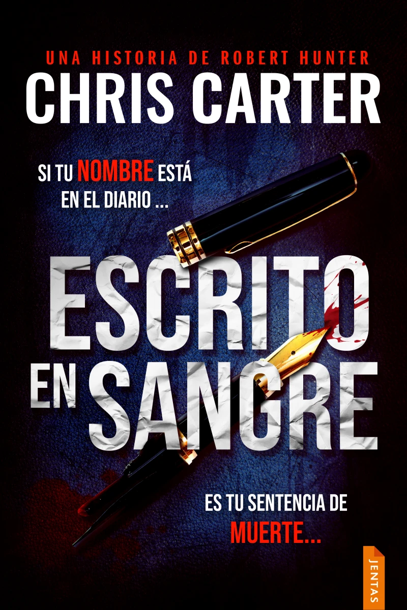 Portada: Escrito en sangre