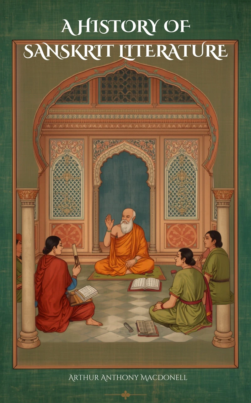 Portada: A History of Sanskrit Literature