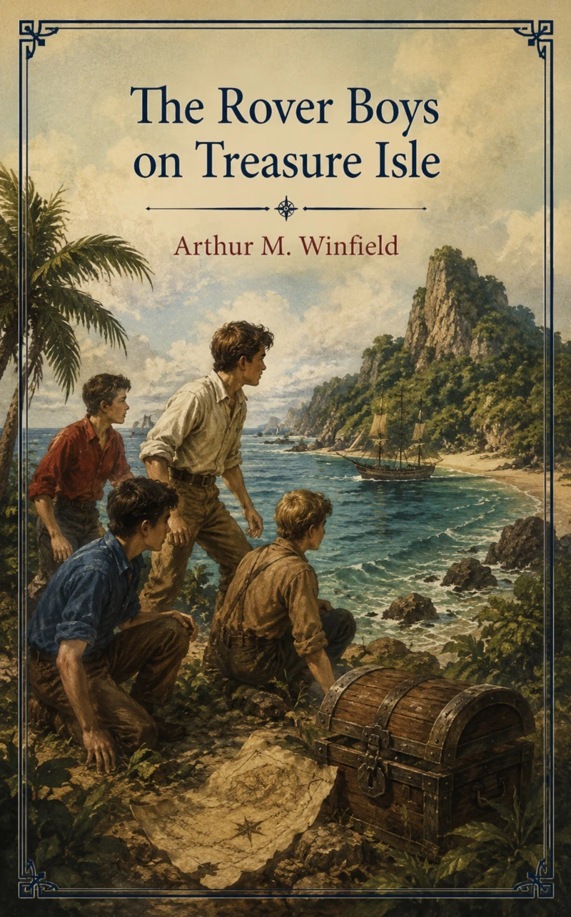 Portada: The Rover Boys on Treasure Isle