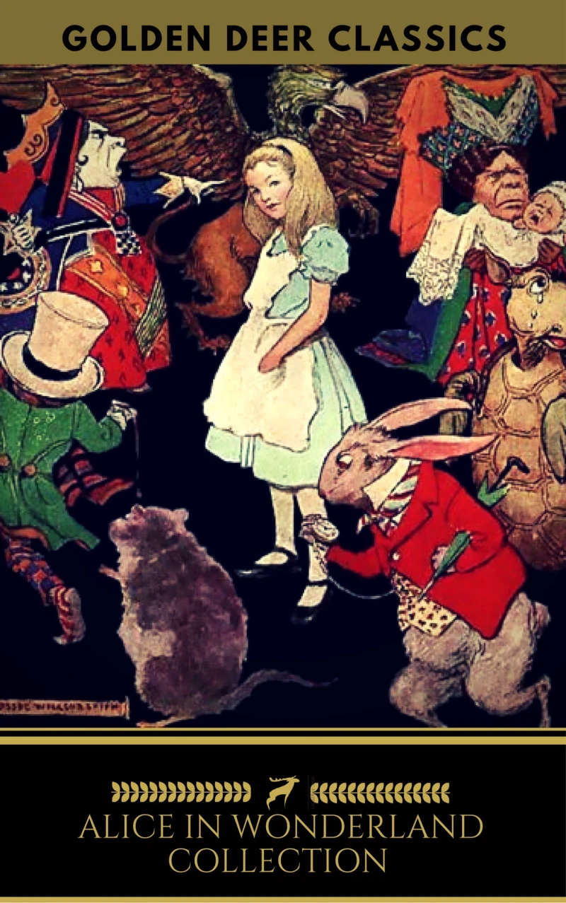 Portada: Alice in Wonderland Collection - All Four Books (Golden Deer Classics)