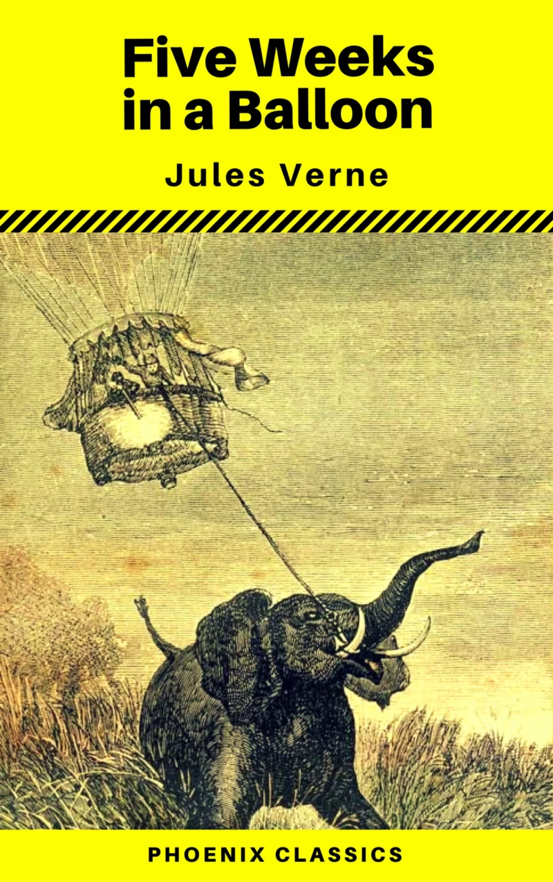 Portada: Five Weeks in a Balloon (Phoenix Classics)