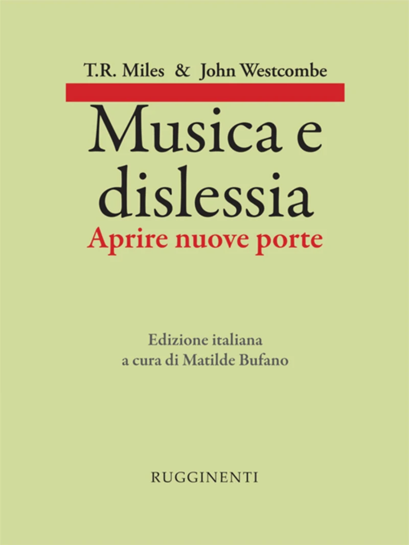 Portada: Musica e dislessia