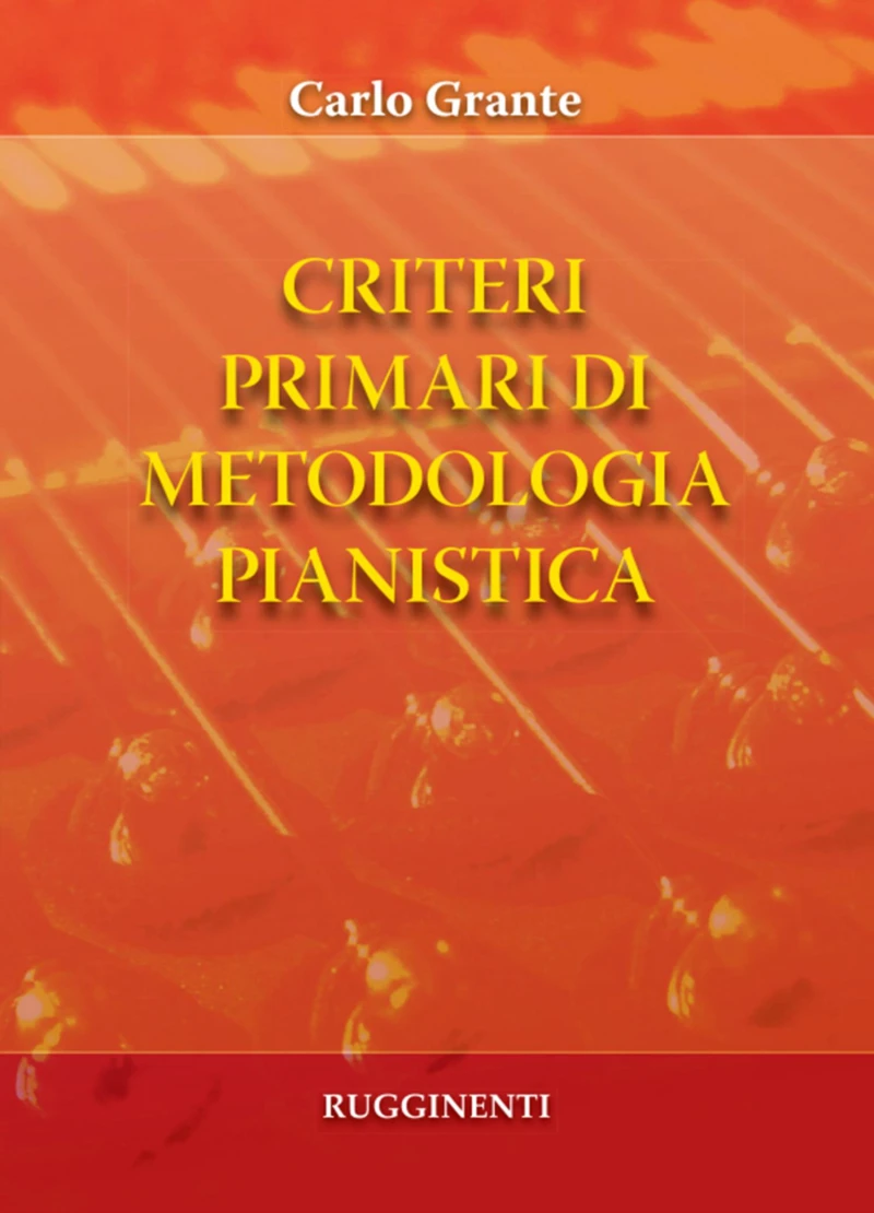 Portada: Criteri primari di metodologia pianistica