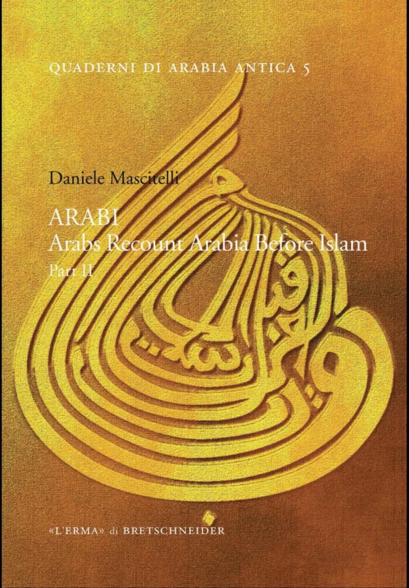 Portada: ARABI. Arabs Recount Arabia Before Islam.Part II