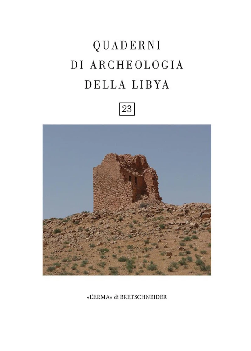 Portada: Quaderni di Archeologia della Libya. n. 23, n.s. III