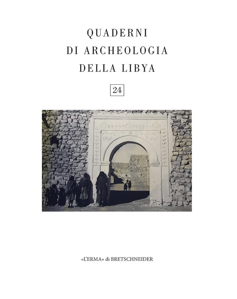 Portada: Quaderni di Archeologia della Libya. n. 24, n.s. IV, 2021