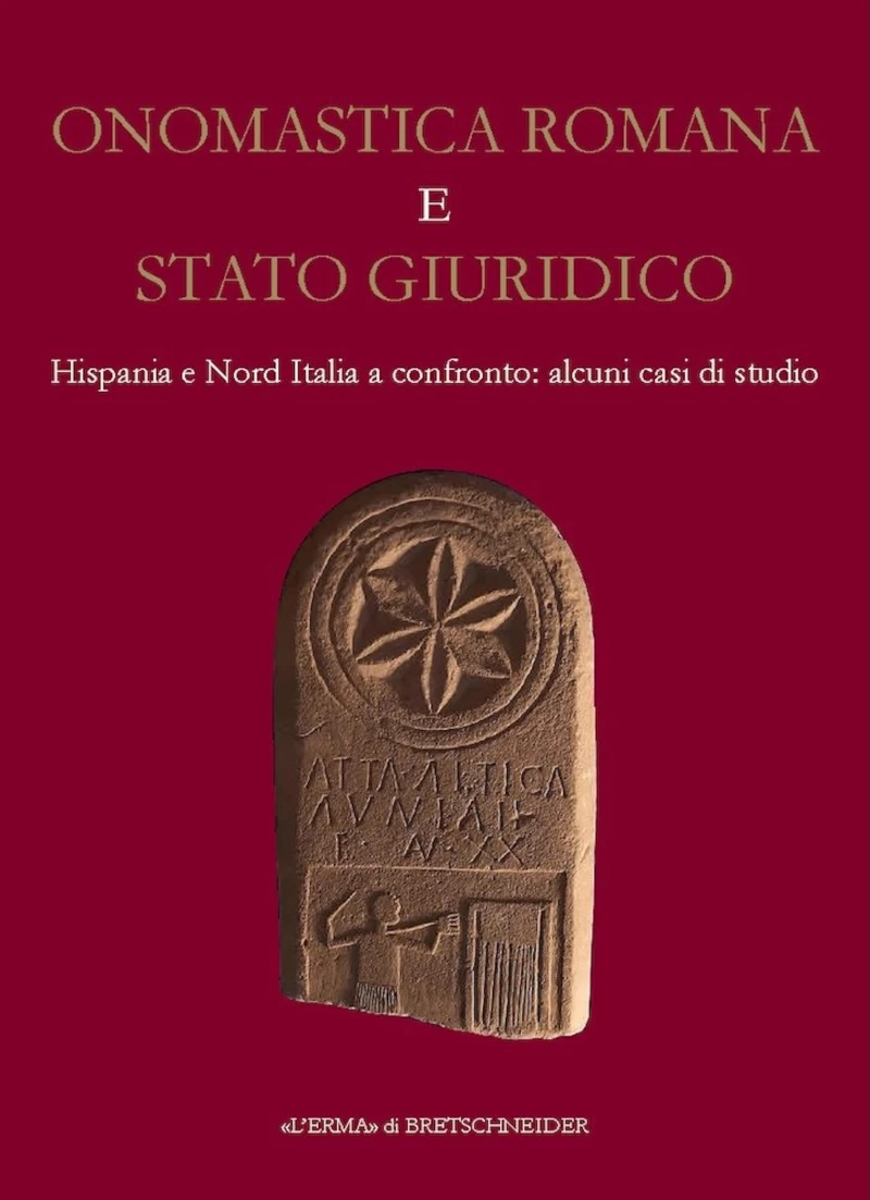 Portada: Onomastica romana e stato giuridico