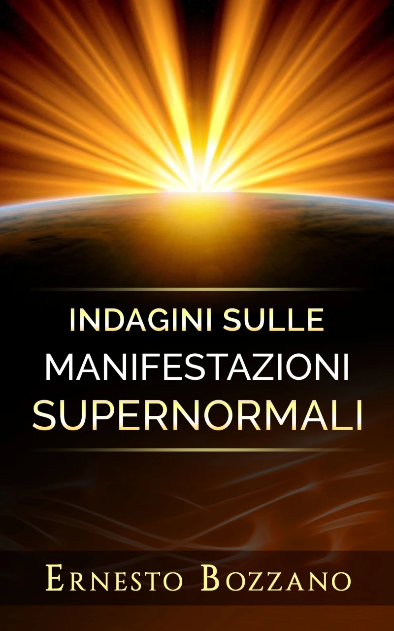 Portada: Indagini sulle manifestazioni supernormali