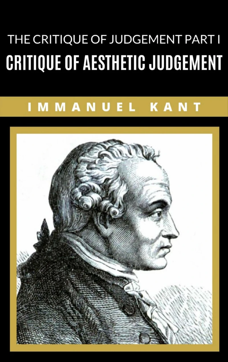 Portada: The Critique of Judgement Part I: Critique of Aesthetic Judgement