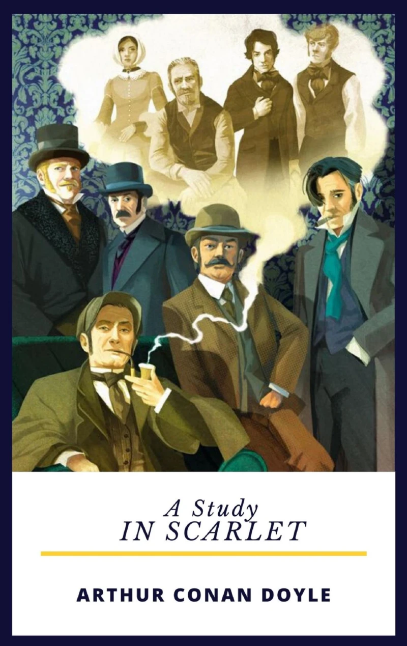 Portada: A Study in Scarlet