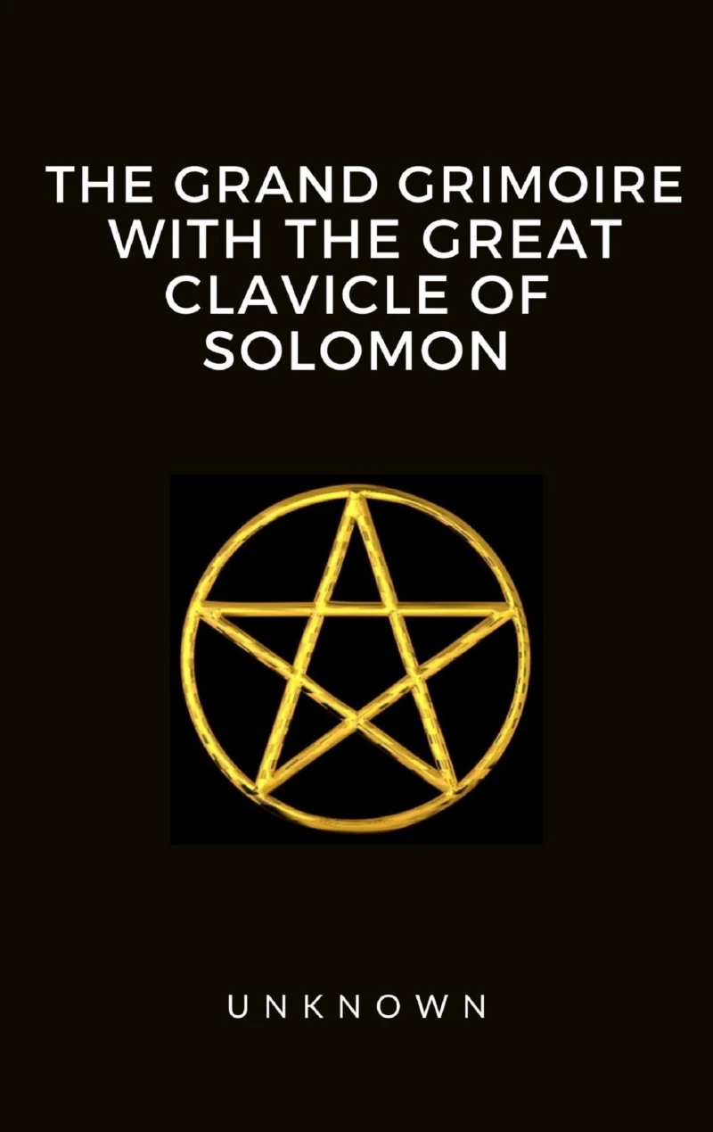Portada: The Grand Grimoire with the Great Clavicle of Solomon