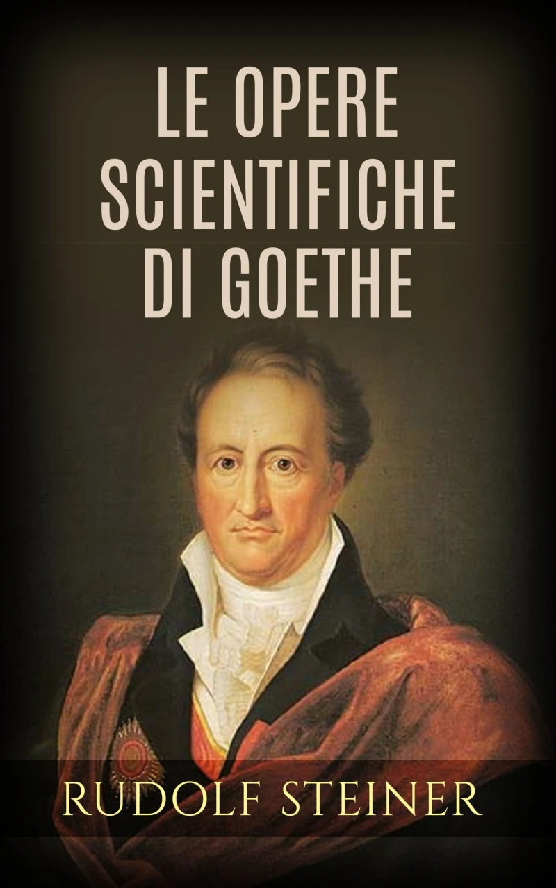 Portada: Le opere scientifiche di Goethe