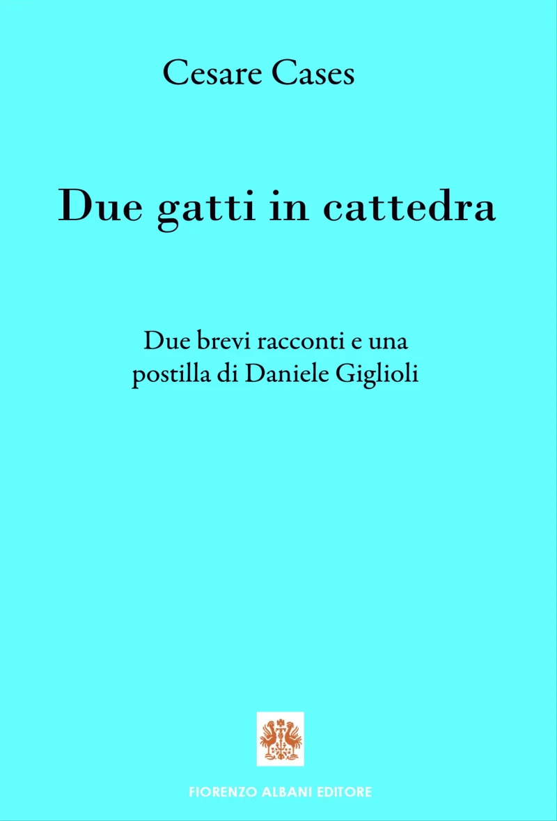 Portada: Due gatti in cattedra