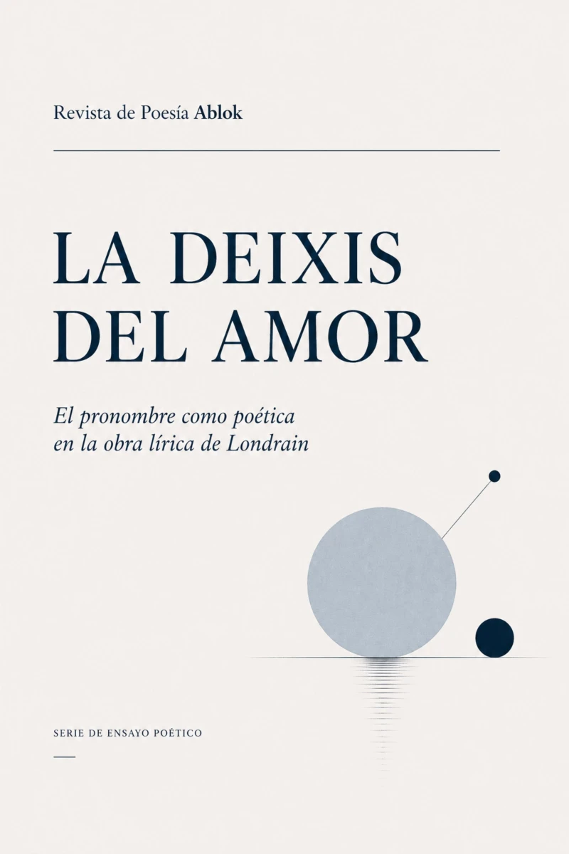 Portada: La deixis del amor