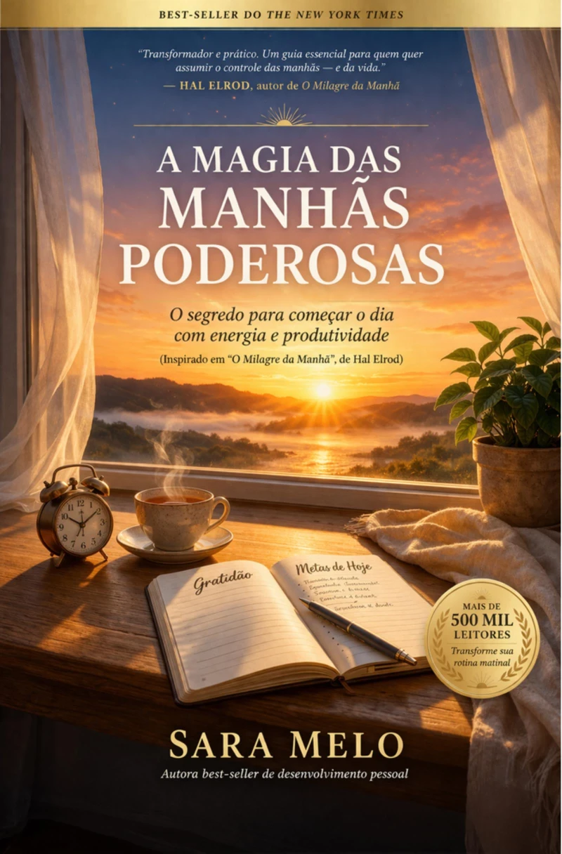 Portada: A Magia Das Manhãs Poderosas