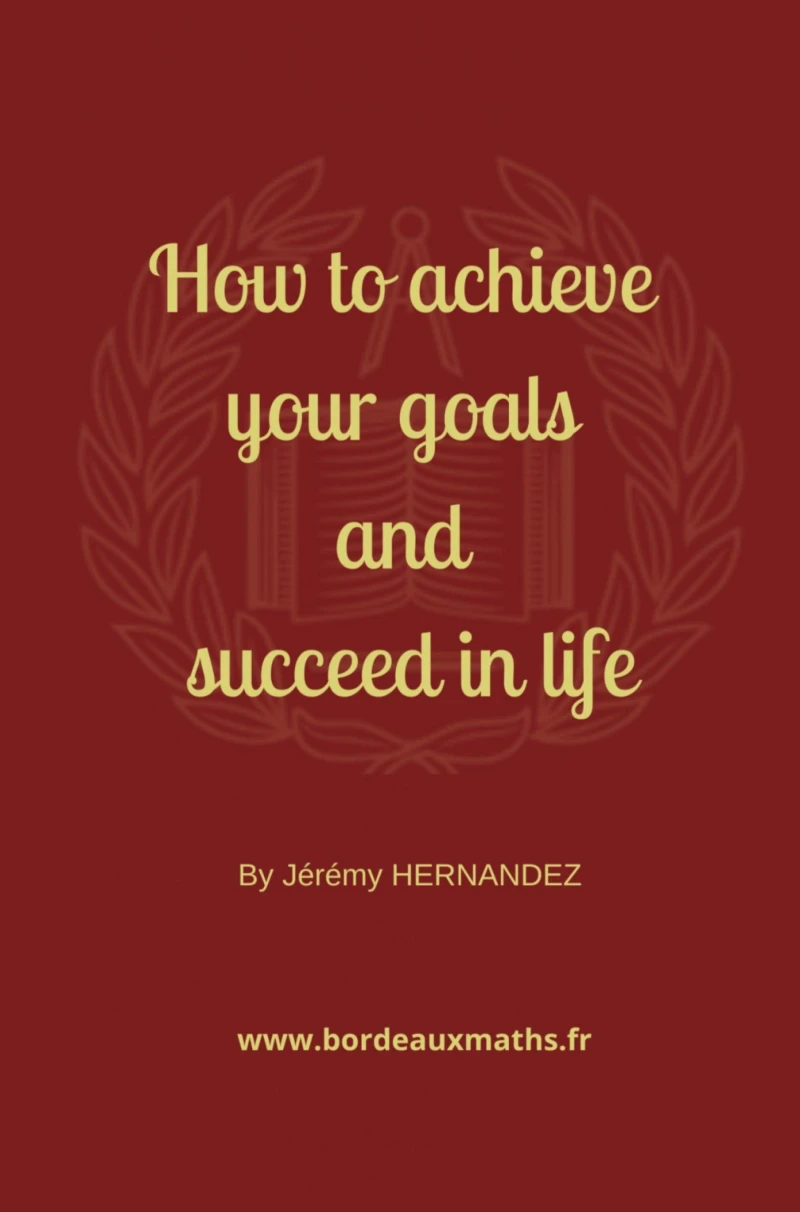 Portada: How to achieve your goals and succeed in life