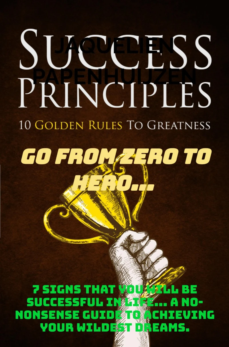 Portada: How to be successful from nothing. Go from zero to hero...