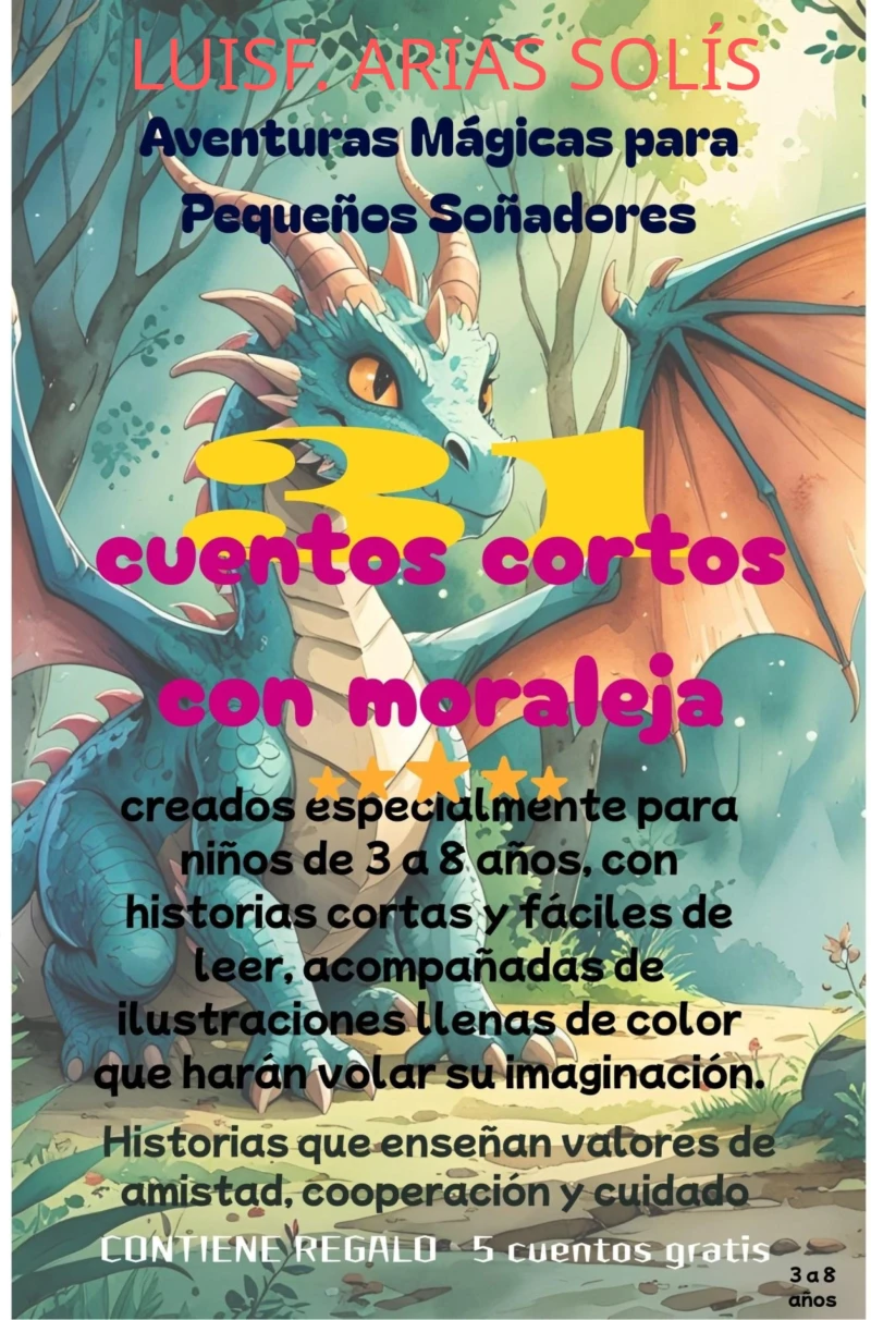 Portada: Aventuras Mágicas para Pequeños Soñadores
