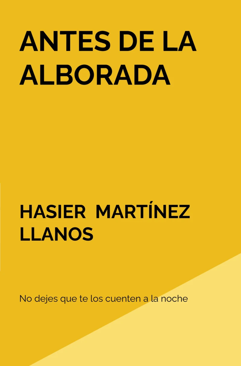 Portada: Antes de la alborada