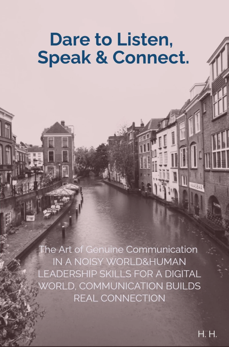 Portada: Dare to Listen, Speak & Connect.