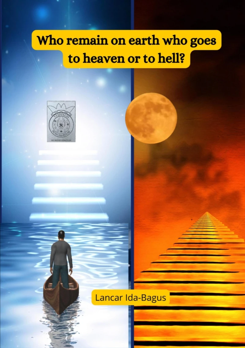 Portada: Who Remain on Earth Who Goes to Heaven or to Hell?