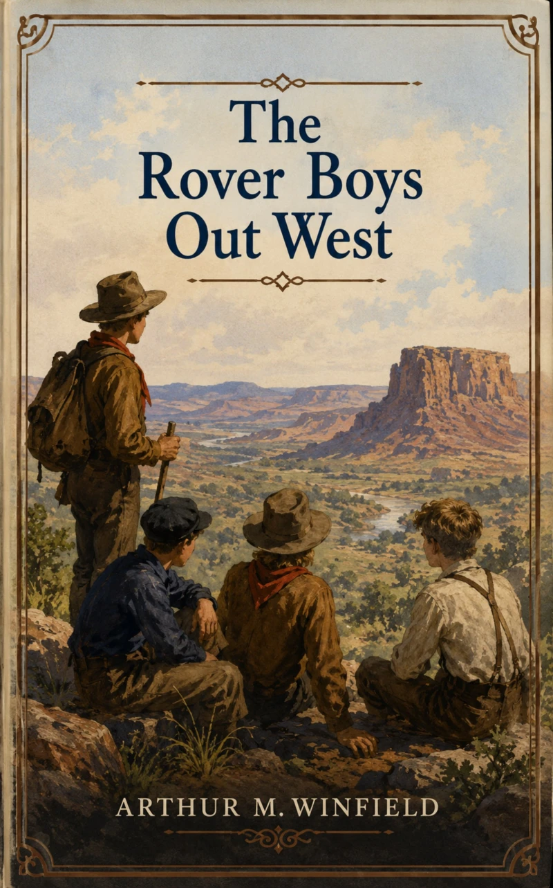 Portada: The Rover Boys Out West