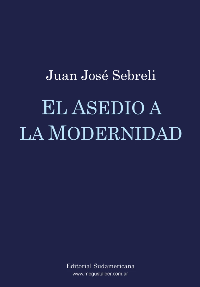 Portada: El asedio a la modernidad