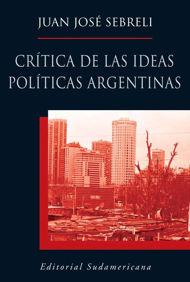 Portada: Crítica de las ideas políticas argentinas