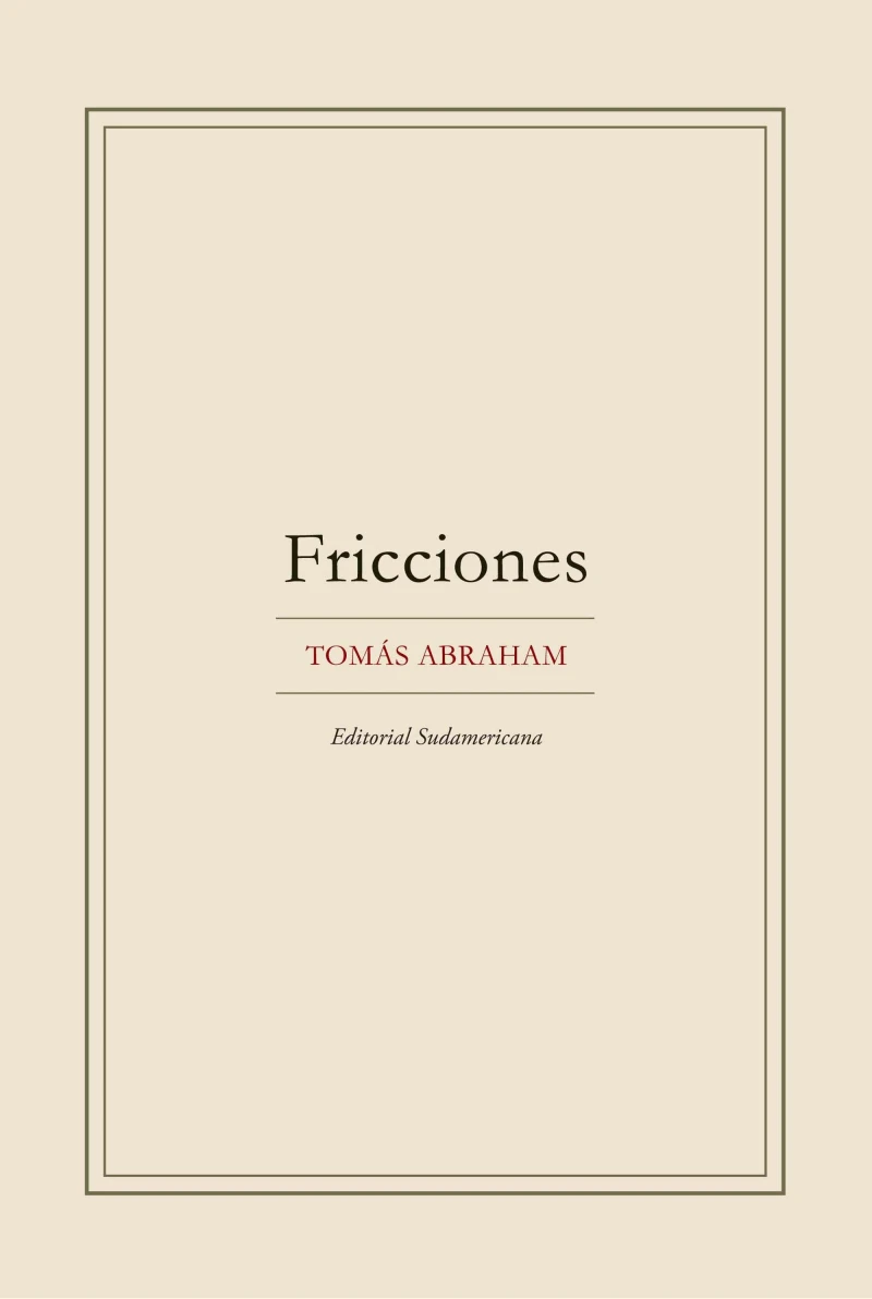 Portada: Fricciones