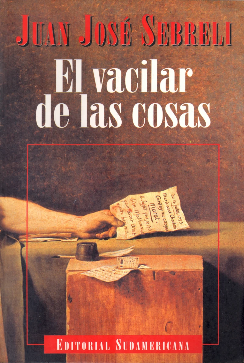 Portada: El vacilar de las cosas