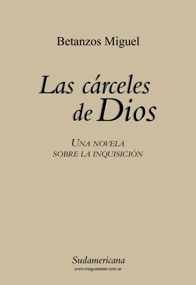 Portada: Las carceles de Dios