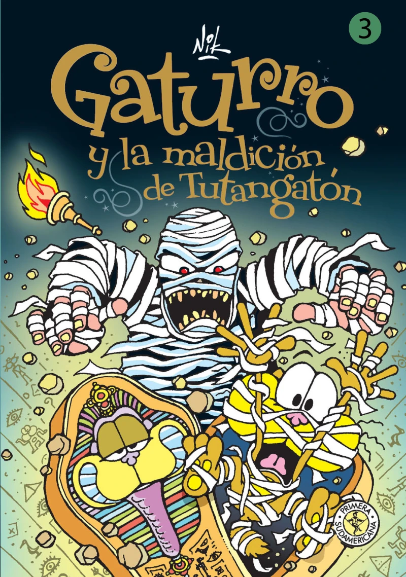 Portada: Gaturro 3. Gaturro y la maldición de Tutangatón (Fixed Layout)