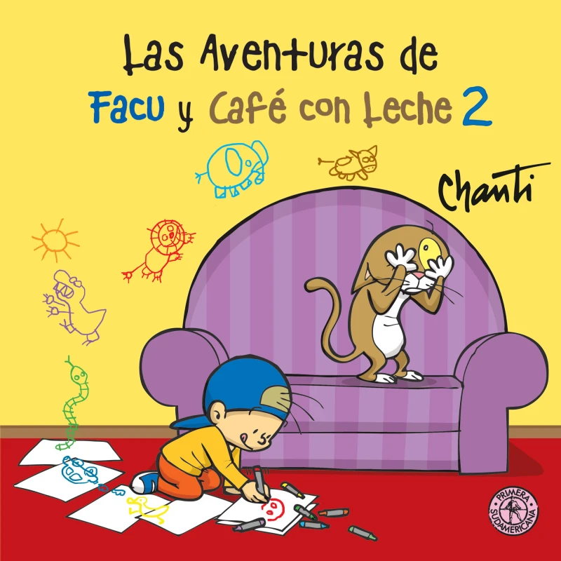Portada: Las aventuras de Facu y Café con leche 2