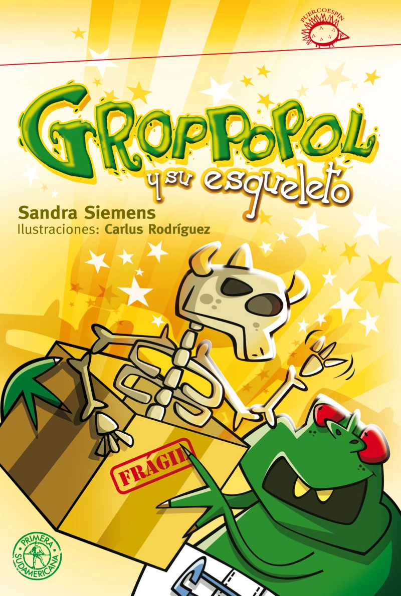 Portada: Groppopol y su esqueleto