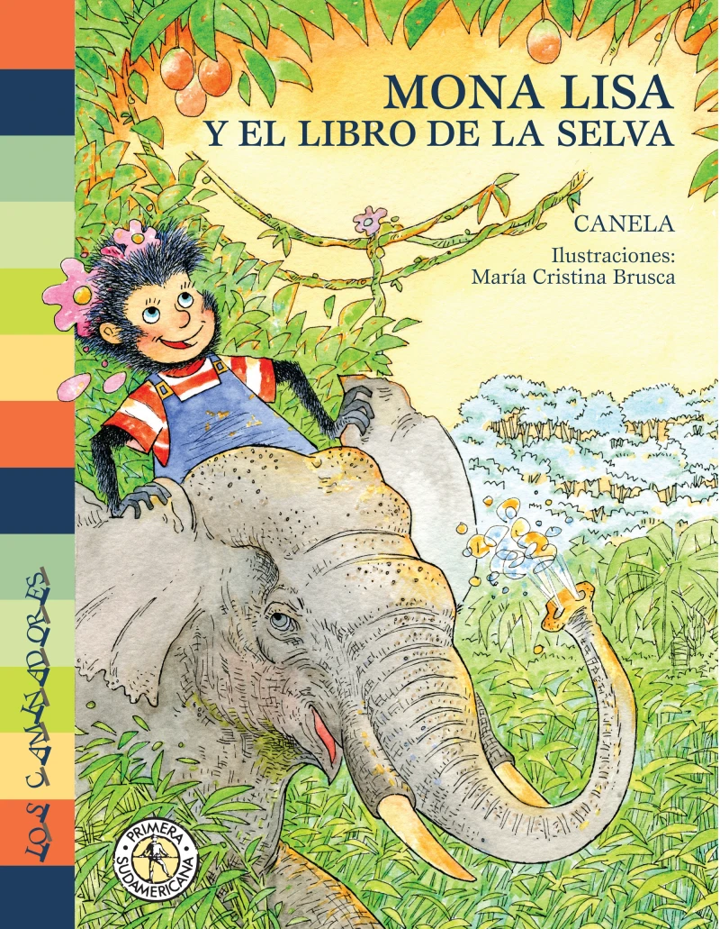 Portada: Mona Lisa y el libro de la selva