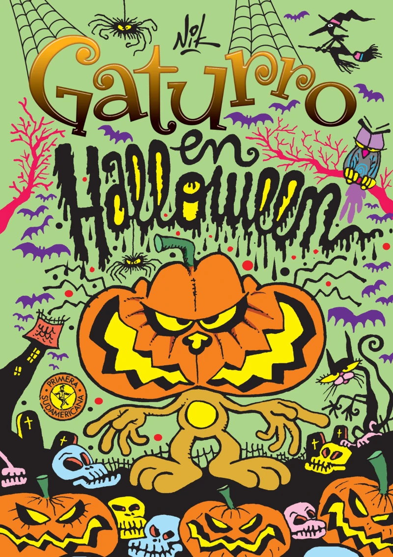 Portada: Gaturro 12. Gaturro en Halloween