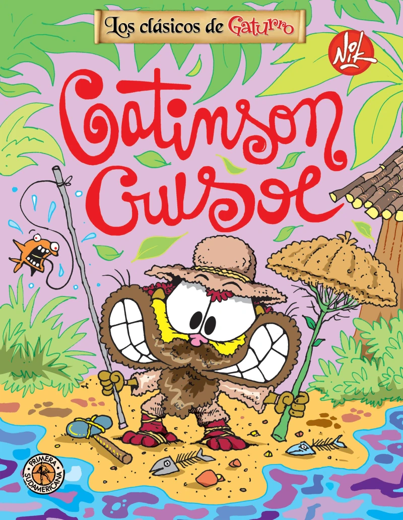 Portada: Gatinson Crusoe