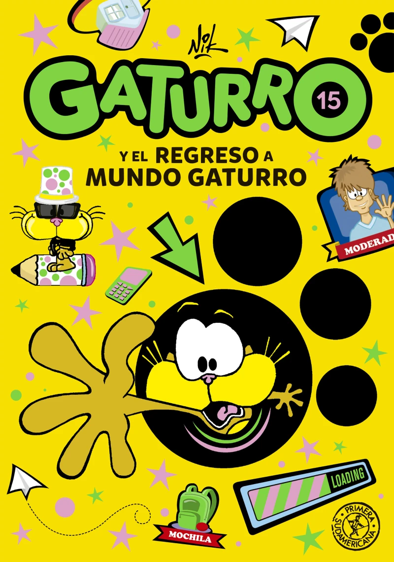 Portada: Gaturro 15. Gaturro y el regreso a Mundo Gaturro